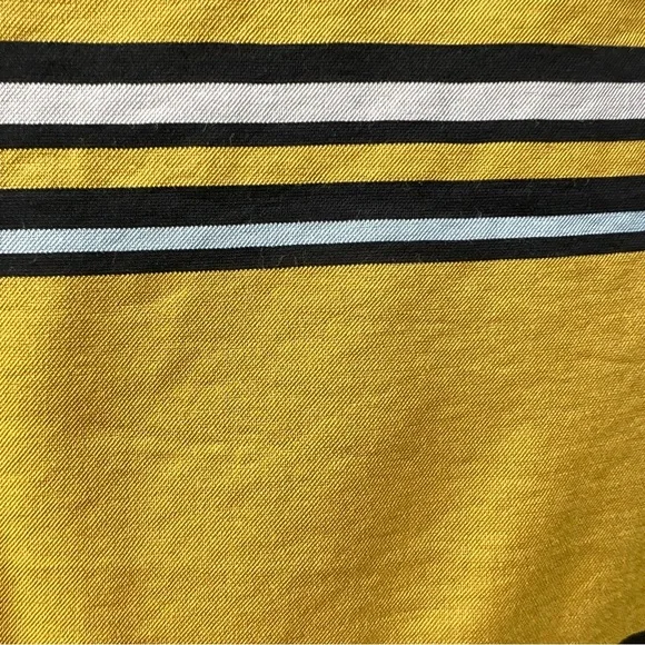 Zara Kimono Wrap Sequin Top Size Medium/Large Mustard Yellow Great Condition - Picture 10 of 12